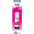 Epson EcoTank T522 Magenta Ink Bottle (C13T00M392), 7500 Pages.