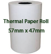 Eftpos Thermal Paper Roll 57mm X 47mm 10 Pack