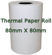 Eftpos Thermal Paper Roll 80mm X 80mm 25 Pack