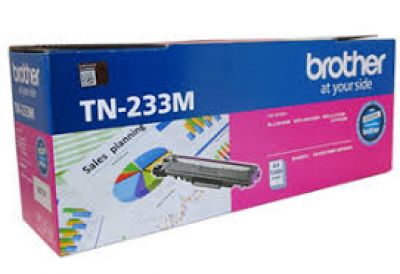 Brother TN233M Magenta Toner Cartridge Up to 1,300 pages.
